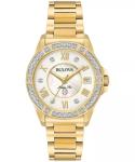 Bulova Women's Stainless Steel Analog Watch 98R235