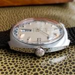 Glycine Compressor Automatic Silver Rally Dial Stainless Steel Watch - NOS