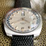 Glycine Compressor Automatic Silver Rally Dial Stainless Steel Watch - NOS