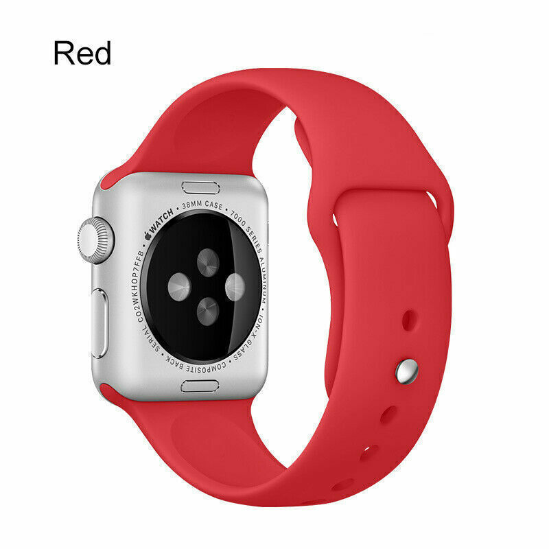 Silicone Strap for Apple Watch Sport (8 variations)