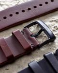Suunto Original Leather Watch Strap for Spartan Sport WRH 9, 24mm, Brown