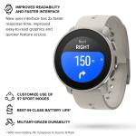 SUUNTO 9 Peak Pro GPS Sports Watch, Up to 30 Days Long Battery Life, 95+ Multisport Watch w/Training Workout Analysis,Advanced Health & Recovery Support, Wrist Heart-Rate Measurement, Titanium Sand