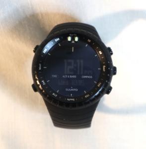SUUNTO Core Military Men's Black Outdoor Sports Watch