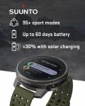 SUUNTO Vertical Adventure GPS Solar Titanium Watch Forest