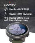 SUUNTO Vertical Adventure GPS Solar Titanium Watch Forest
