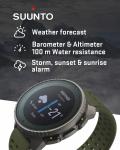 SUUNTO Vertical Adventure GPS Solar Titanium Watch Forest