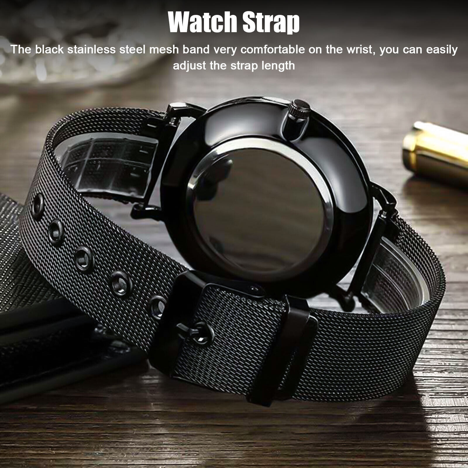 Men's Trendy Ultra Thin Quartz Watch