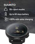 SUUNTO Vertical Adventure GPS Solar Steel Watch All Black Offline Map