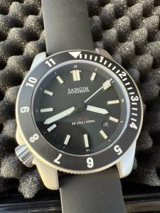 MINT Sangin Instruments Atlas Automatic Watch MATTE Stainless Steel 20 ATM