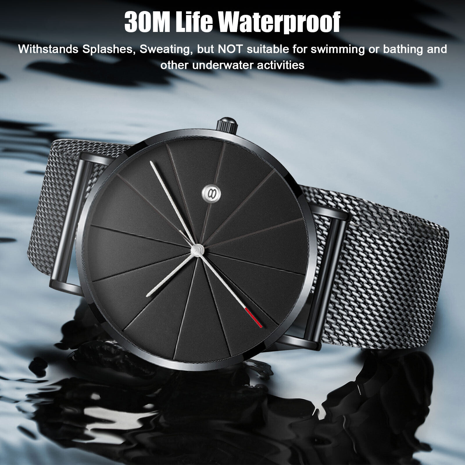 Men's Trendy Ultra Thin Quartz Watch