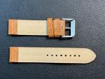 Sangin Leather Strap 20mm Brushed Buckle