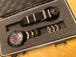 Sangin Neptune Black DLC with Navigator Compass Black DLC and PDW Titanium Nato