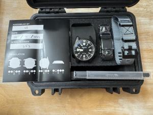 Sangin Instruments Hydra DLC Divers Bezel