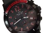 Mens 42mm Glycine COMBAT SUB Chronograph Watch Series 3915.99 NWT B&P