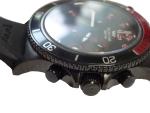 Mens 42mm Glycine COMBAT SUB Chronograph Watch Series 3915.99 NWT B&P