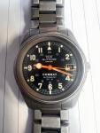 Glycine Combat Swiss Made Ref.3787 Automatic 25J Orange Hands 37mm RARE