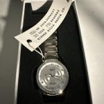 Mens Hidden Hills chrome Frosted Luxury Watch