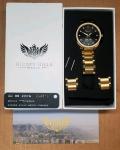 Hidden Hills Black/Gold Generation X 86400-GX Swiss Quartz Watch 1 Of 120