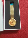 HIDDEN HILLS MARINA G1 WOMEN'S  GOLD Dial Gold Band Color