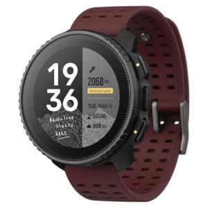 SUUNTO Vertical GPS Sports Watch, Premium Adventure Watch w/1.4 inch Touchscreen & 95+ Training Workout Analysis, Heart Rate & Sleep Tracking, 60-Day Battery Life, Dual-GNSS, Free Offline Maps, Ruby
