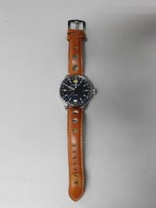 Panzera Time Master 42 Automatic Watch Leather Band