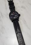 PANZERA MENS WATCH (AQUAMARINE 45) Black Rubber Strap, Perfect Condition 