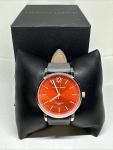 Filippo Loreti Unisex Gray Leather Straps Analog Dial Quartz Wrist Watch NSD34