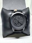Filippo Loreti Oscura Mens All Black Analog Dial Quartz Chronograph Watch NSD16