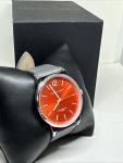 Filippo Loreti Unisex Gray Leather Straps Analog Dial Quartz Wrist Watch NSD34