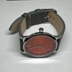 Filippo Loreti Unisex Gray Leather Straps Analog Dial Quartz Wrist Watch NSD34