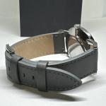 Filippo Loreti Unisex Gray Leather Straps Analog Dial Quartz Wrist Watch NSD34