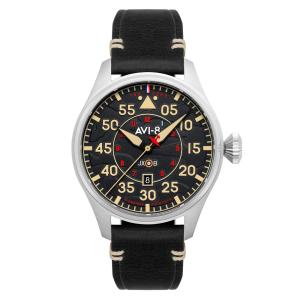 AVI-8 Hawker Hurricane Clowes Stainless Steel 46mm Japanese Automatic Wristwatch