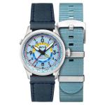 AVI-8 Flyboy Wingman Worldtimer Stainless Steel 41mm Japanese Automatic Wristwat