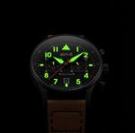 AVI-8 Hawker Hurricane Black Dial Chronograph Quartz AV-4088-01 Men's Watch