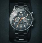 AVI-8 Hawker Hurricane Blue Dial Chronograph Quartz AV-4088-22 Men's Watch