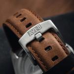 AVI-8 P51 Mustang Blakeslee Stainless Steel 43mm Japanese Quartz Wristwatch New