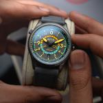 AVI-8 Flyboy Wingman Worldtimer Stainless Steel 41mm Japanese Automatic Wristwat