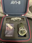 AVI-8 P-51 Mustang Jubilee Automatic Limited Edition Watch NEW
