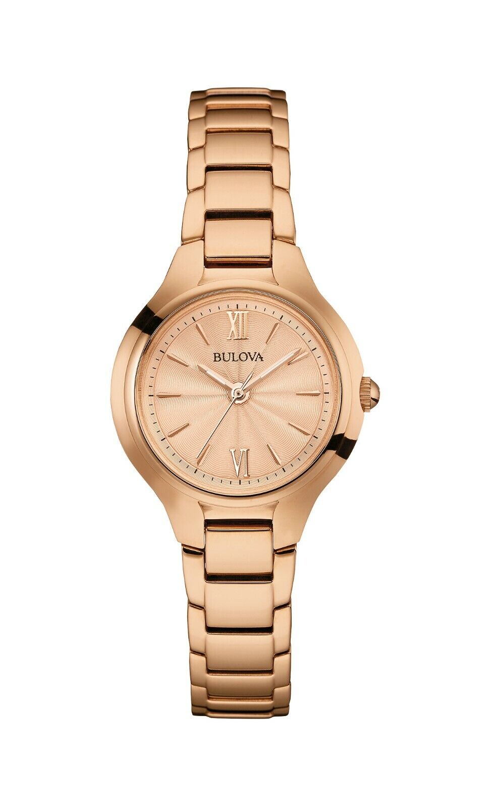 Bulova Women's Quartz Rose Gold Watch - 28MM