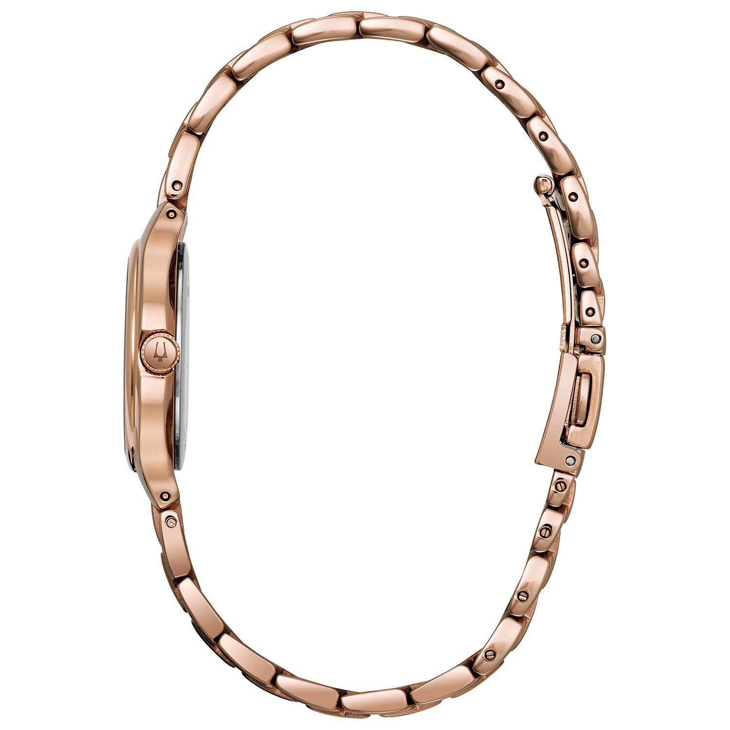 Bulova Women's Quartz Rose Gold Watch - 28MM