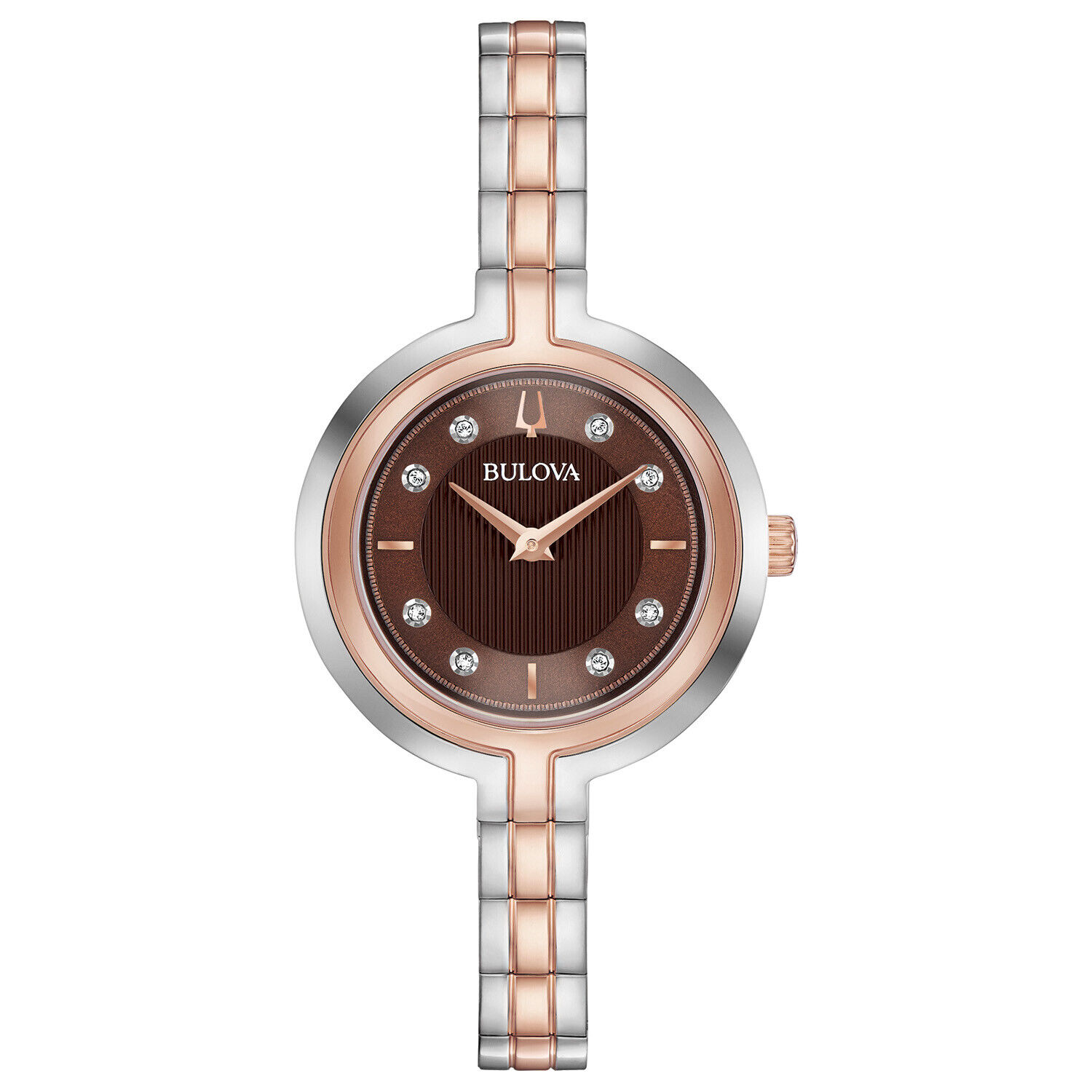 Bulova Rhapsody Women's Quartz Diamonds Watch with Perfume