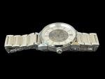 Earnshaw Stainless Steel ES-8218 Automatic Silver Dial Watch Skeleton MSRP $460