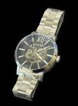 Earnshaw Stainless Steel ES-8222 Automatic Watch See Through Skeleton MSRP $460