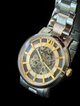 Earnshaw All Stainless Steel ES-8222 Automatic Movement Watch Skeleton MSRP $460