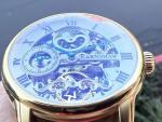 Earnshaw Medallion Gold Automatic Skeleton Men’s Watch