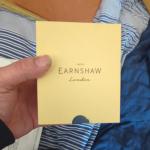 Earnshaw Quartz Retrograde Dual Time Wristwatch ES-8288-22 Japan New Unused