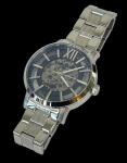 Earnshaw Stainless Steel ES-8222 Automatic Watch See Through Skeleton MSRP $460