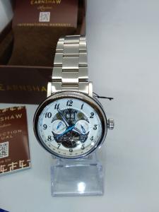 Thomas Earnshaw Automatic White Skeleton Dial Men's Watch ES8083