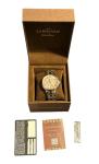 Thomas Earnshaw Quartz Movement Men’s Watch Dual Time Rose Gold Grey ES-8288-99
