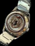 Earnshaw Stainless ES-8219 Automatic Red Watch Sandy Point Skeleton - MSRP $460